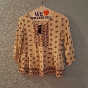 Arizona Aztec Print Top